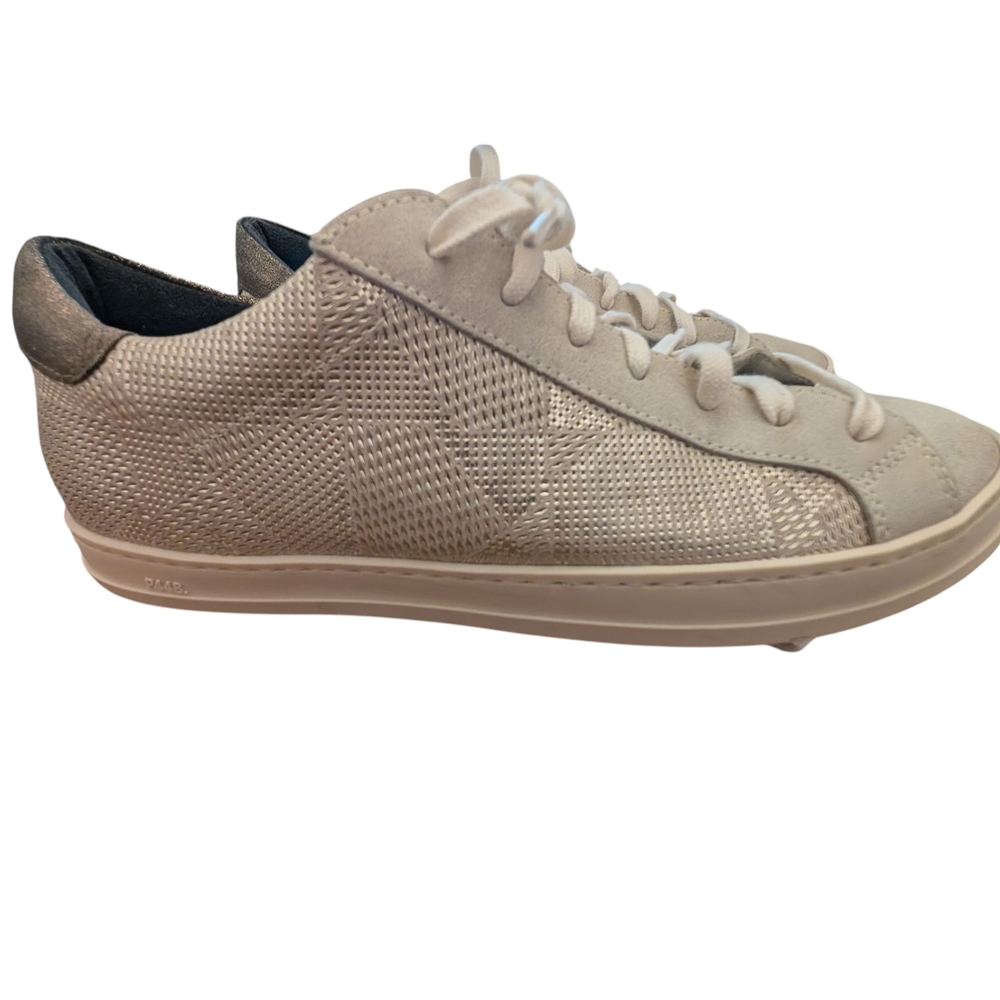 P448 Cream Athletic Shoes